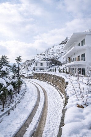 Overnattingsstedets uteområder