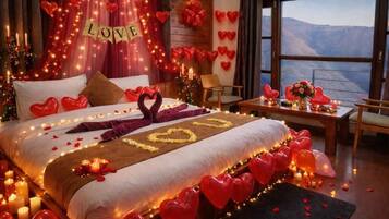 Suite Deluks, balkon, pemandangan gunung