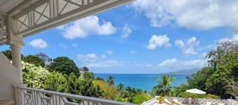 Madame Jardin 5 Bedroom Villa Above Magazine Beach With Sea View
