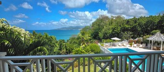 Madame Jardin 5 Bedroom Villa Above Magazine Beach With Sea View