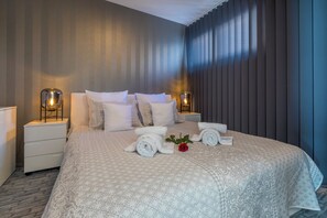 1 bedroom, free WiFi, bed sheets - Fantastic luxury apartment with private whirlpool (Crikvenica)