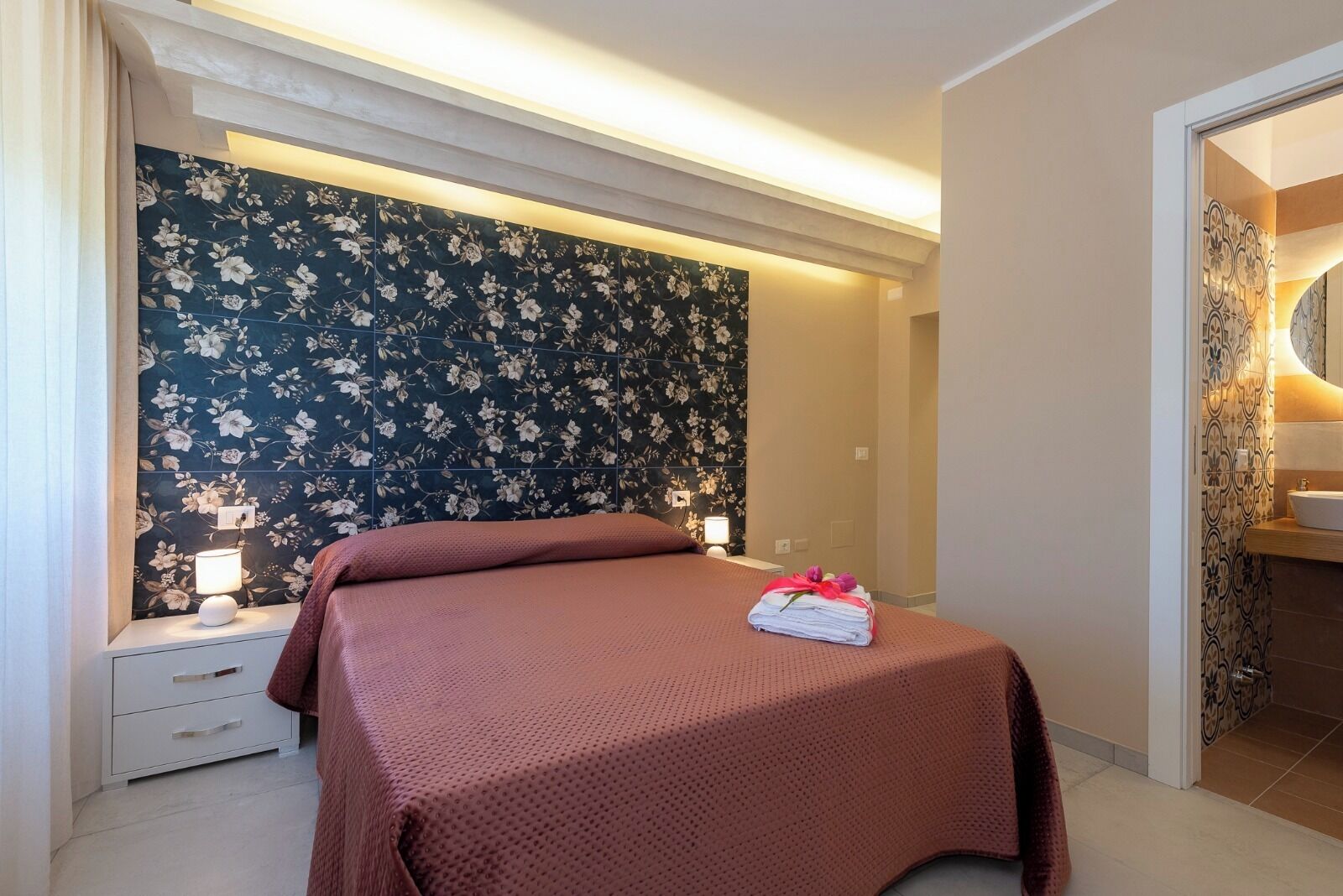 Camera, 1 letto queen, vista giardino