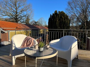 Terrace/patio - Apartment in Garding with gym (Garding)