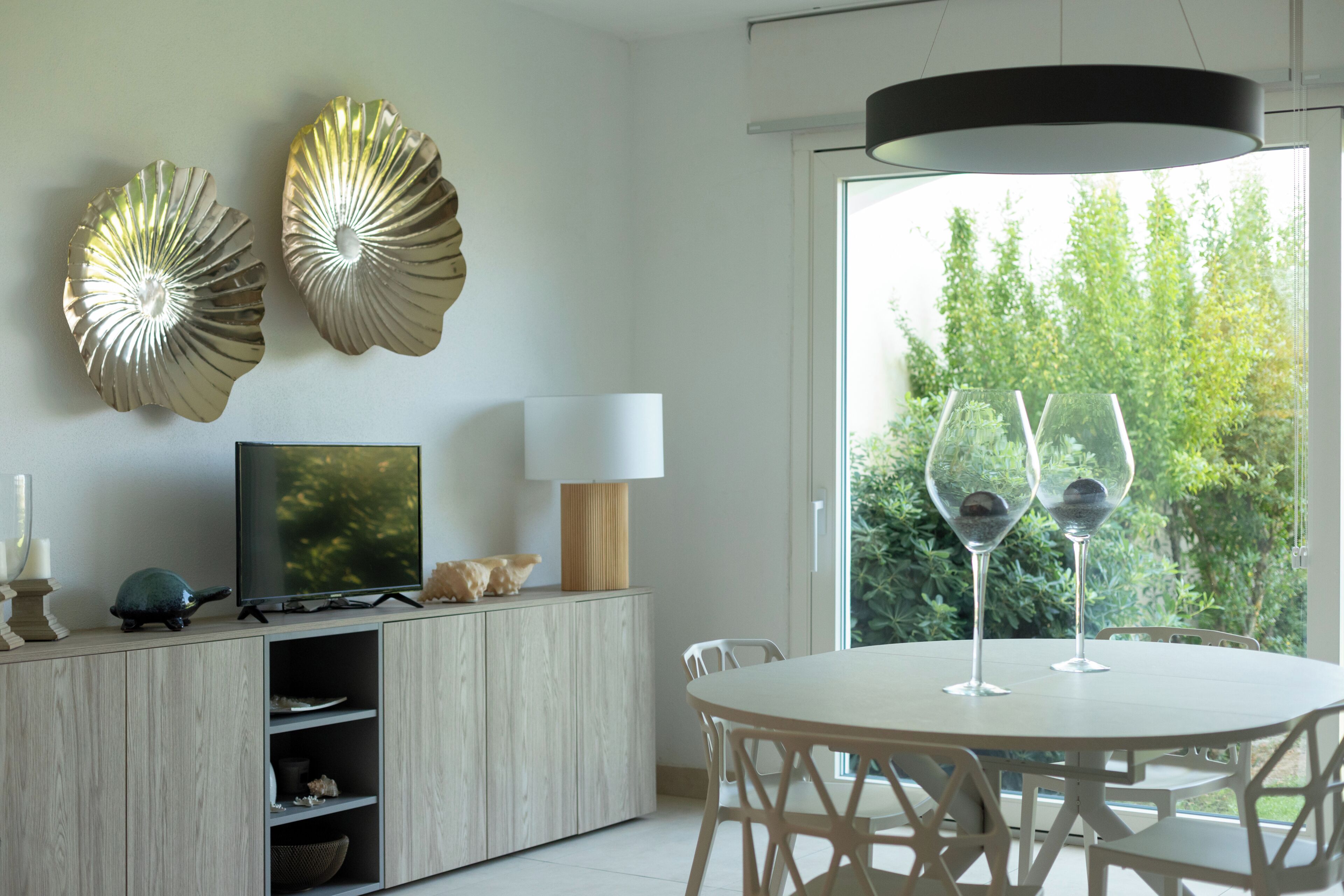 Apartment, 2 Schlafzimmer, Meerblick | Wohnbereich