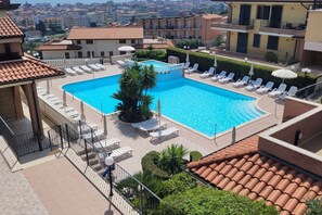 Pool - Homiday - The Village, Two Bedroom Apartment with Sea View (Tortoreto)