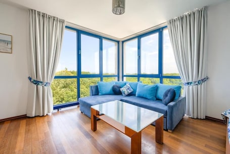 Living area. ApartamentyPrzyMorzu Reymonta SeaView