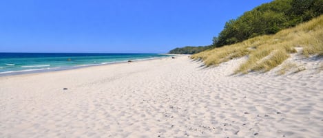 In Strandnähe, Liegestühle