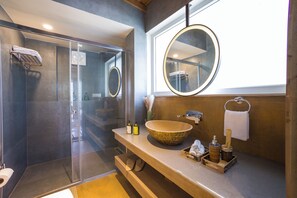 Deluxe Villa, Mountain View | Bathroom | Slippers - ELIVAAS Antarmann Casa Ember 2BHK   (Bhimtal)