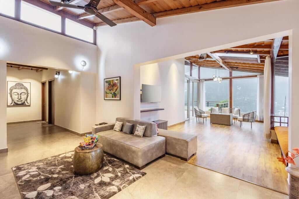 Deluxe Villa, Mountain View | Living area