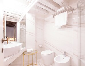 Basic Double Room | Bathroom - Foscolo Penthouse Grand Canal (Venezia)
