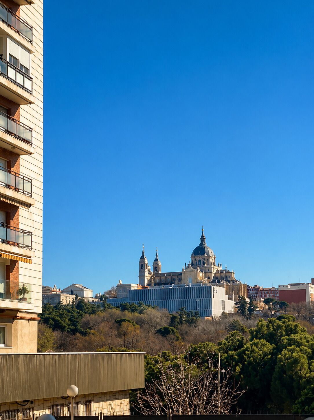 Vistas a la ciudad desde el alojamiento