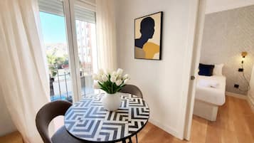 Panorama suite, uitzicht op stad | Dineren