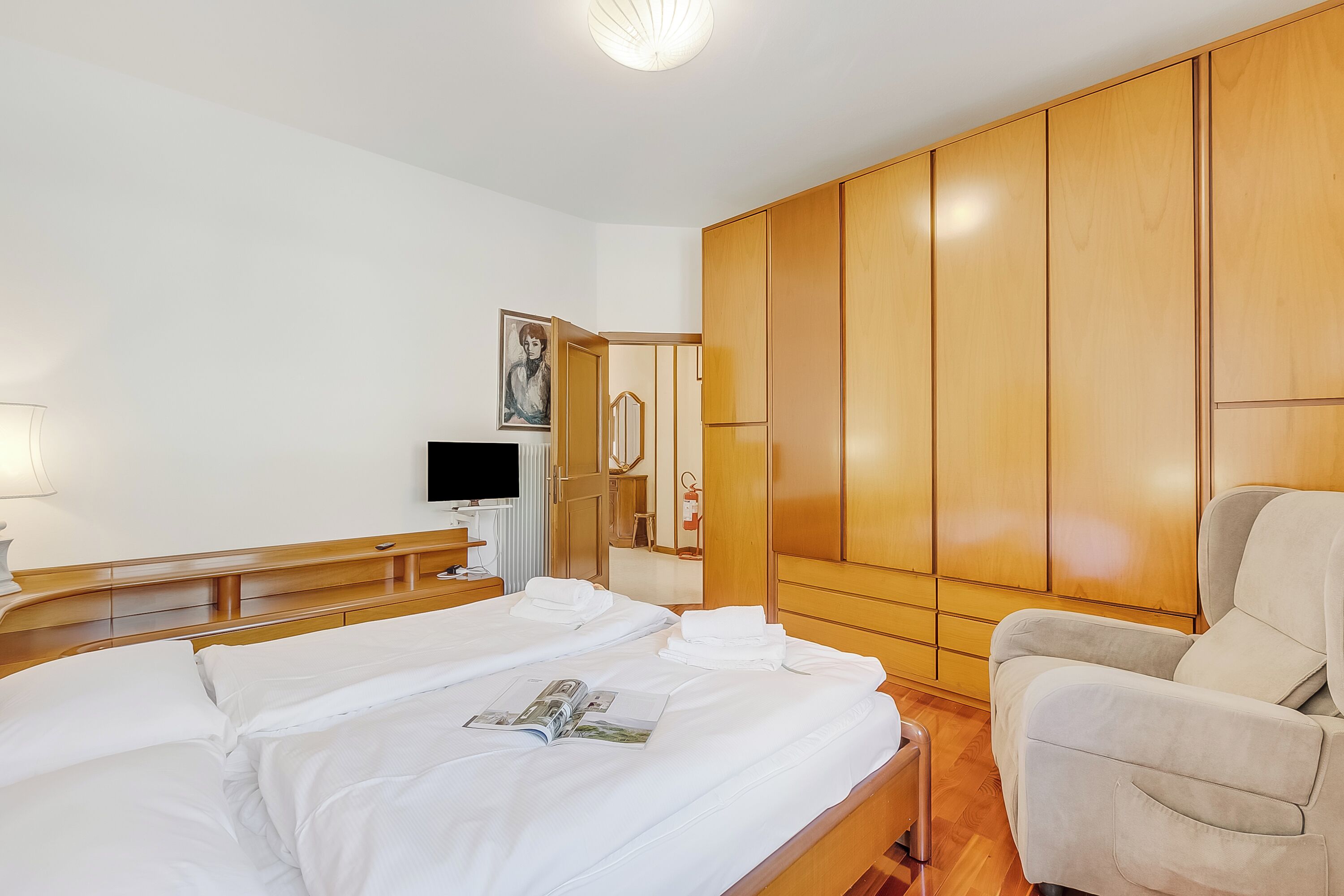 Apartamento estándar, 3 habitaciones, balcón (Rosa Apartment, Balcony and AC) | 3 dormitorios