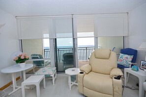 Smart TV - 2 BD condo at the iconic Carousel. Direct Ocean Front with outdoor pool. Vacation at the  Shore with  Shoreline Properties. (Ocean City)