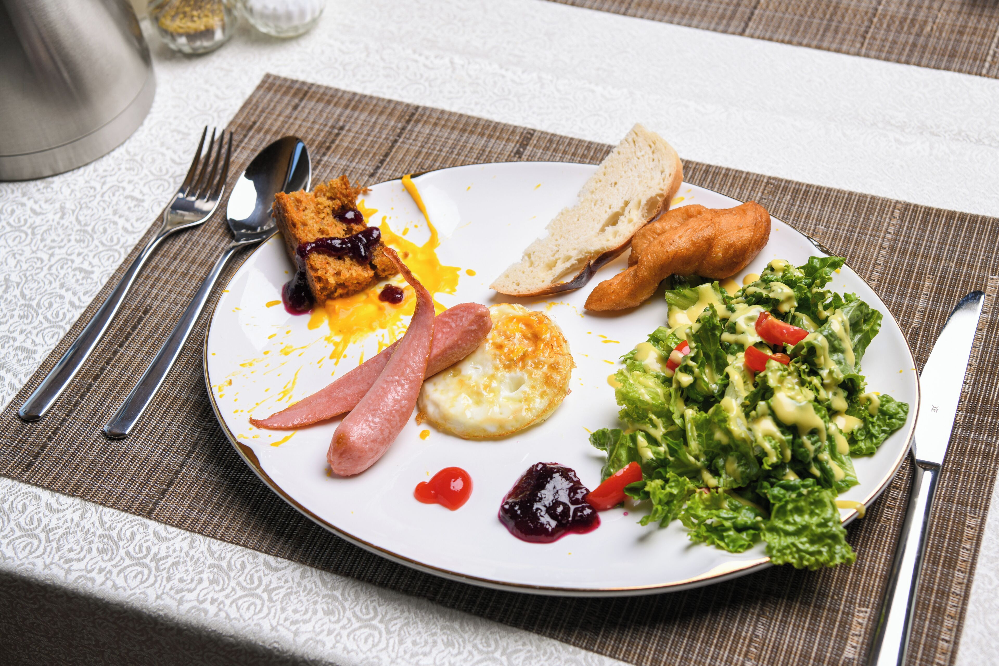 Repas de petit déjeuner