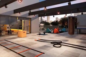 Fitness facility - Modern & Quiet Loft in the heart of Pinheiros - Faria Lima Metro (São Paulo)