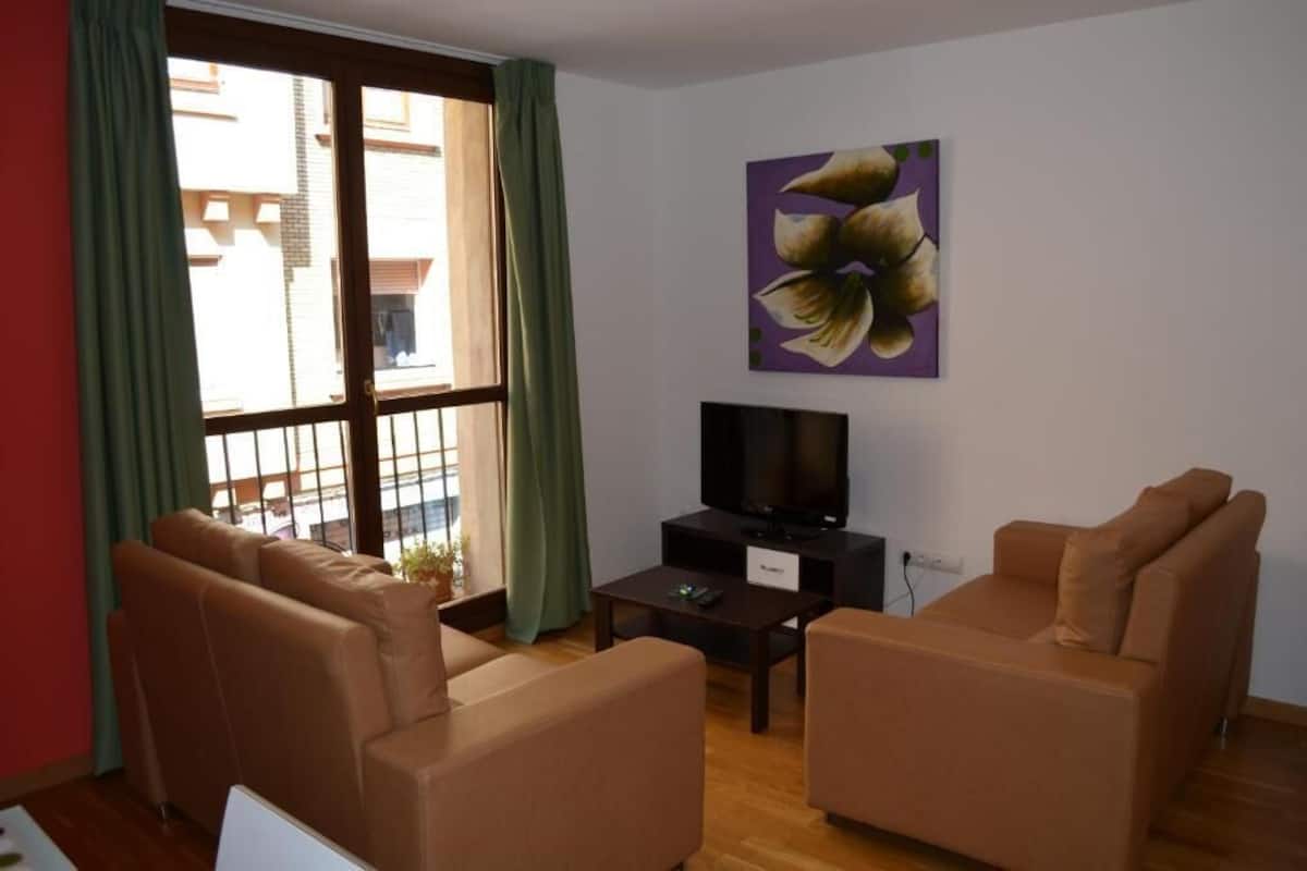 公寓, 城市景, 附屬樓 | 客廳