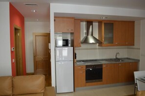 Apartemen, pemandangan kota, gedung tambahan | Dapur pribadi