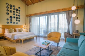 In-room safe, desk, iron/ironing board - Rakkh Resort (Palampur)