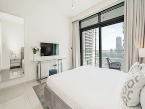 Apartemen Standar, pemandangan kota