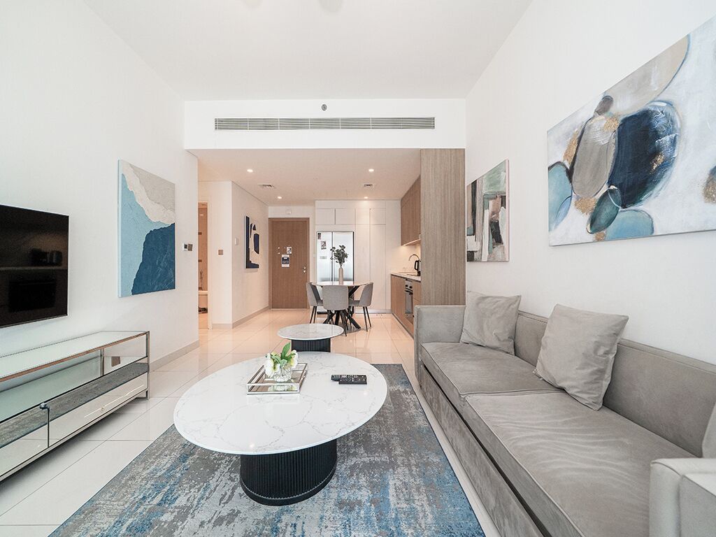 Standard-Apartment, Stadtblick | Wohnbereich