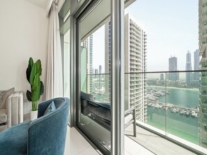 Standard Apartment, City View | Interior - Beachfront Living Marina Skyline Views (Dubai)
