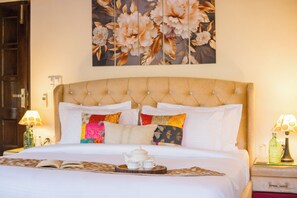 Villa Deluxe, balcón, vista al patio | Tabla de planchar con plancha y wifi gratis 