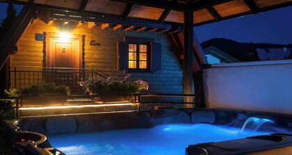 House Iva -Runolist Mountain Resort - 3 Chalets with pool & spa near Risnjak