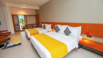 Familien-Vierbettzimmer, Balkon