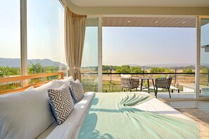 Deluxe Villa, Balcony - ELIVAAS Meraki Luxe 6BHK Glass Villa (Lonavala)