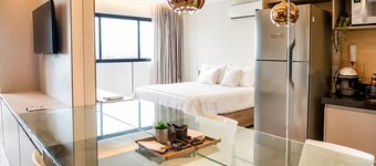 Beach Class Ilha do Leite-Flat/Studio 705 Elegante
