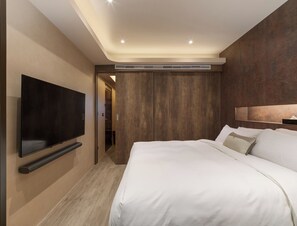 Familie suite, balkon, uitzicht op zee