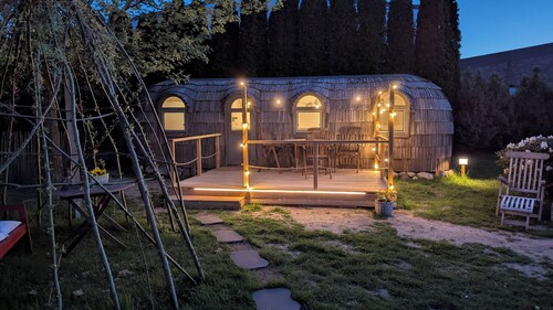 Exceptional accommodation in the IGLU tiny house between Hamburg & Lüneburg Heath