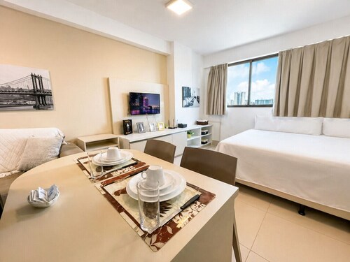 Beach Class Ilha do Leite- Flat/studio 2406