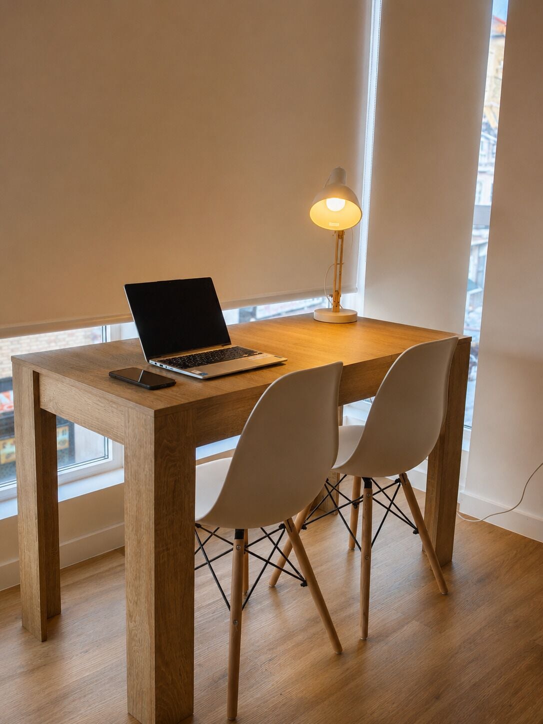 In-room safe, desk, laptop workspace, iron/ironing board