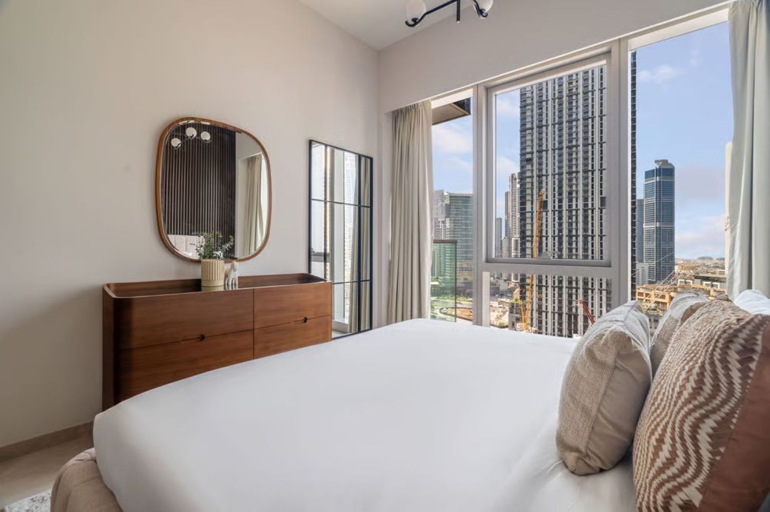 Apartment, Balkon, Stadtblick