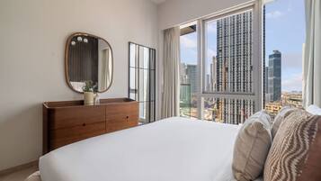 Apartment, Balkon, Stadtblick