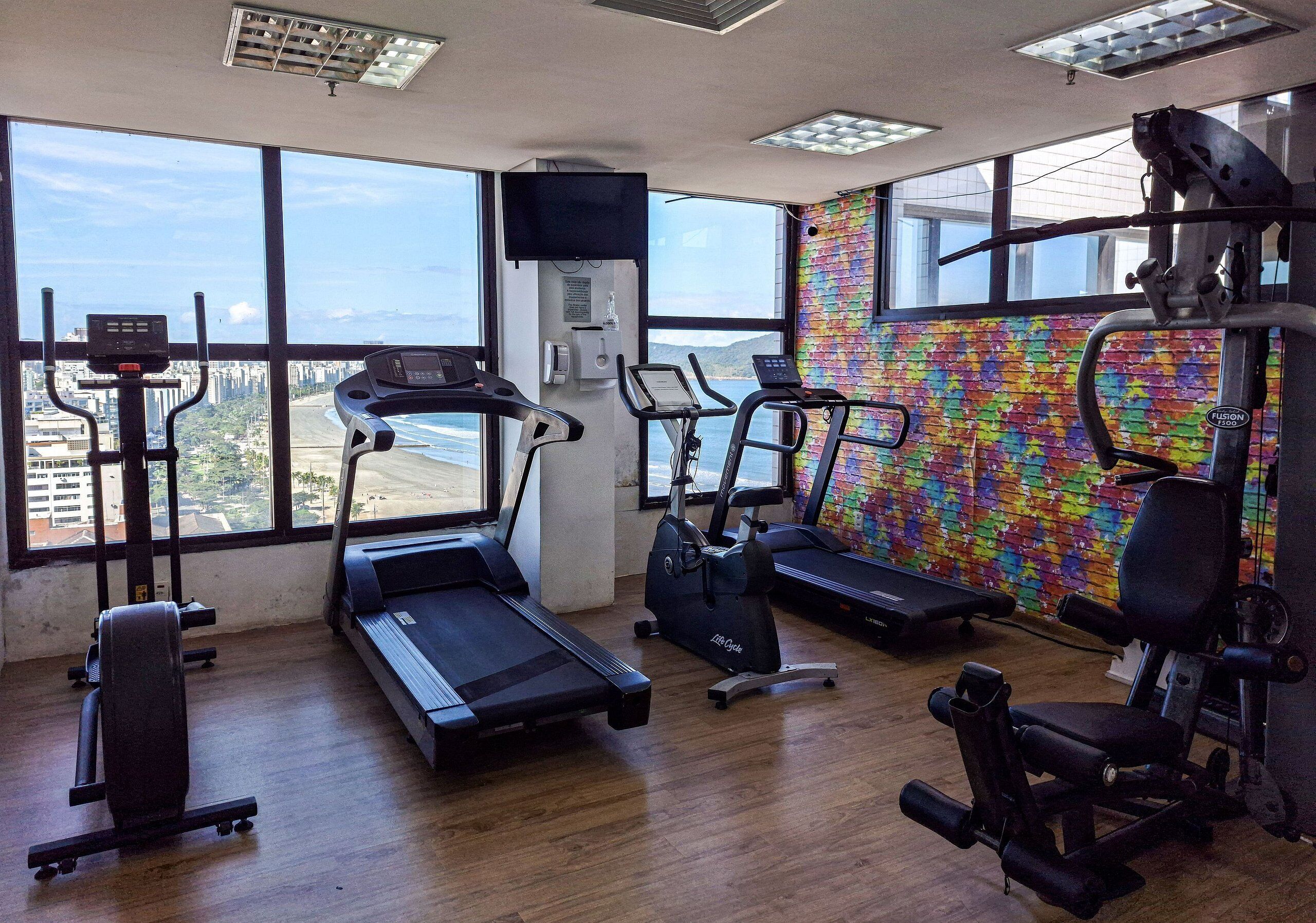 Apartamento conforto | Sala de fitness
