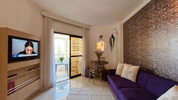 Comfort Apartment | Living area | Flat-screen TV