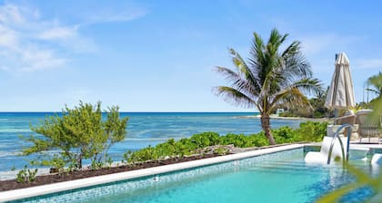 Coastal Charm: Brand New Oceanfront Home w/ Pool, Backyard Snorkeling, + Designer Interiors