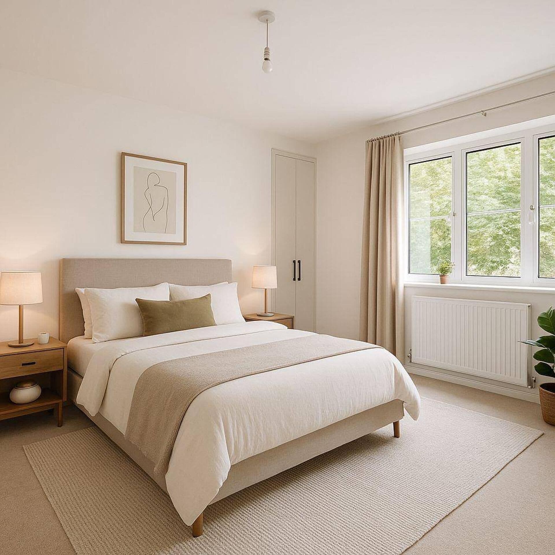 1 bedroom, iron/ironing board, WiFi (free), bed sheets