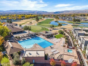Pool - Villa #44 at Bloomington Country Club: Pool, Golf, Restaurant (St. George)