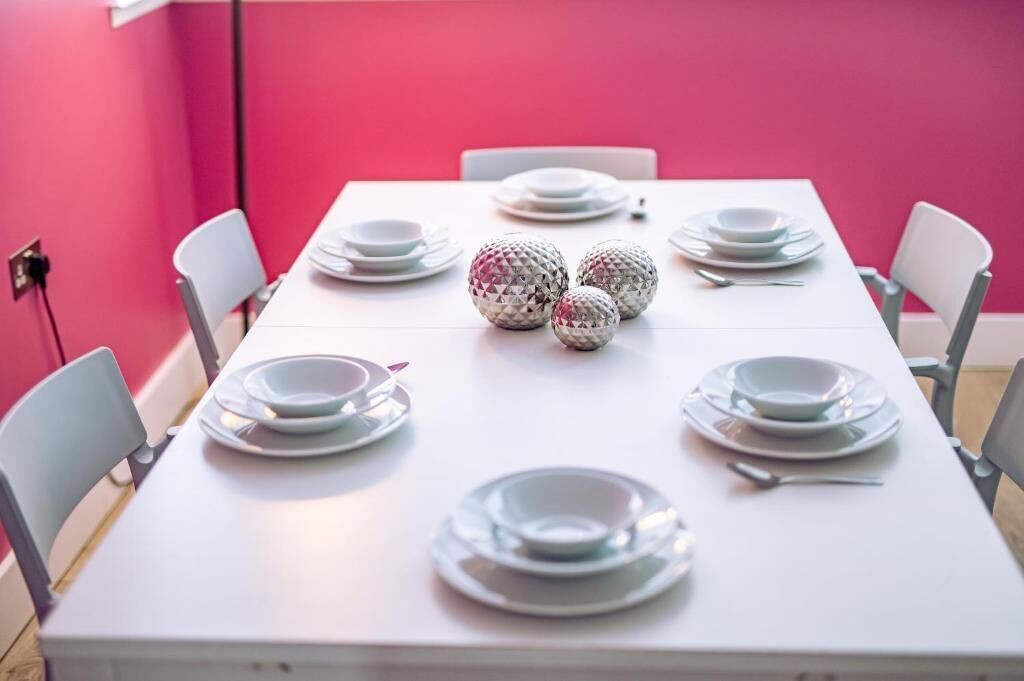 Apartment, 1 Bedroom, City View | Dining