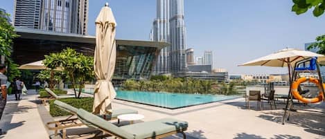 Apartment, Balcony, City View | Pool