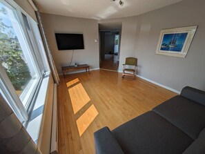 Living area - Le Cocon du Rivage Lac-Saint-Jean (Roberval)