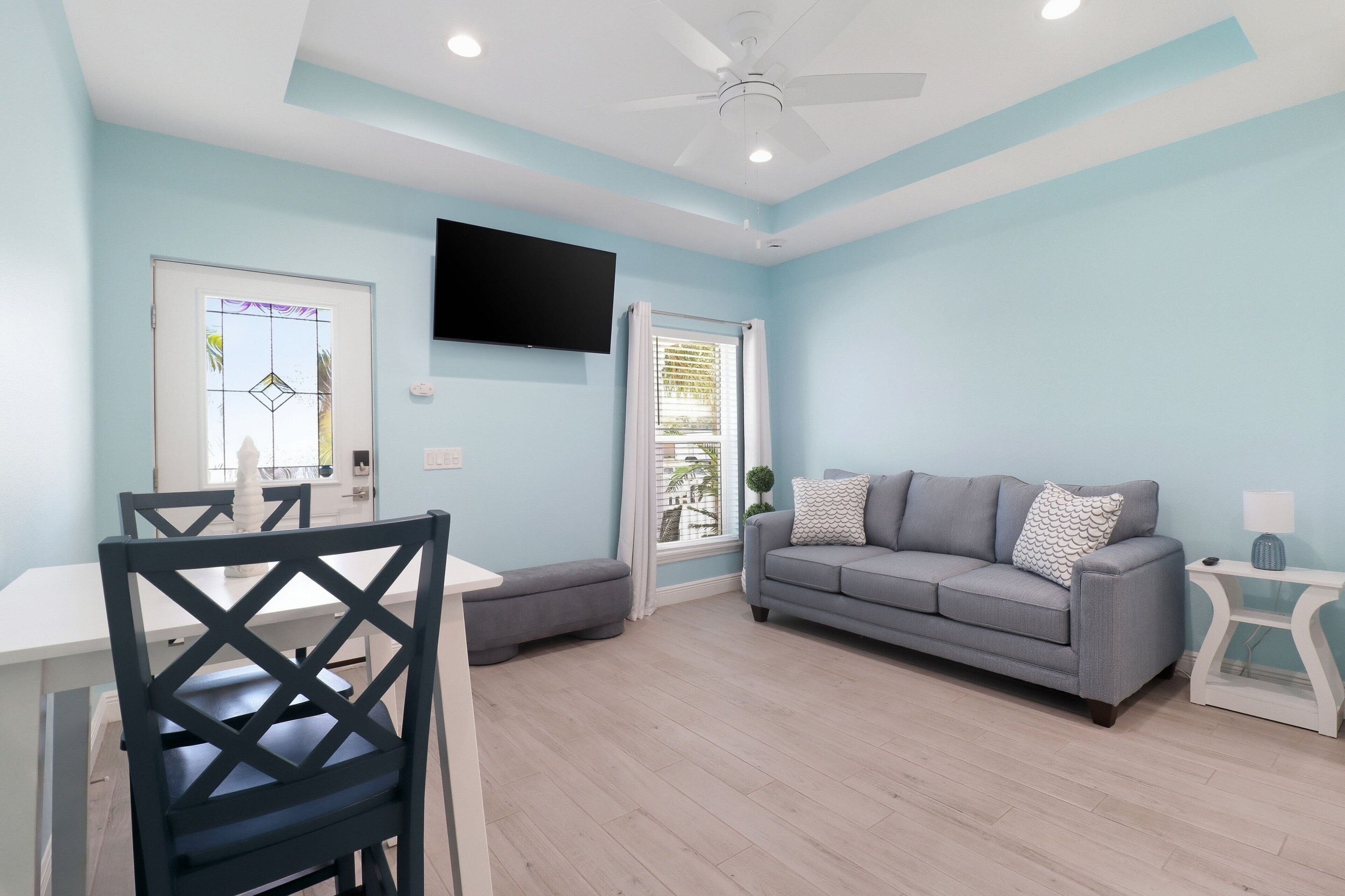 Duplex, 2 Bedrooms | Living area | Smart TV, streaming services