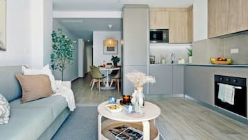 Family Apartment, Balcony | Living area