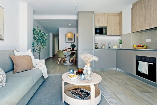 Apartamento família, sacada | Área de estar