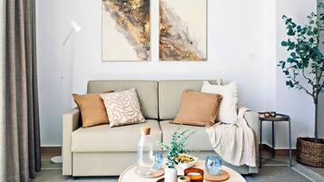 Family Apartment, Balcony | Living area