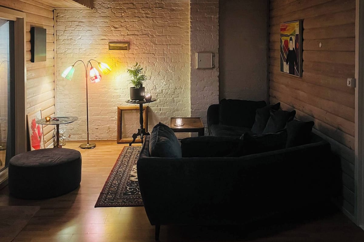 アパートメント 2 ベッドルーム バルコニー | リビングルーム